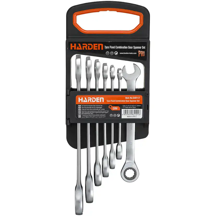 U-ringspärrnyckelsats Harden 7-delar