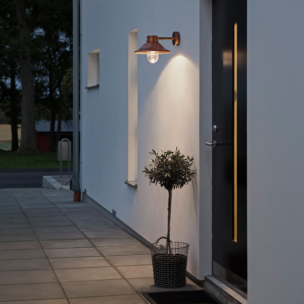 Vägglykta Gnosjö Konstsmide Vega 8W Dimbar LED Stor