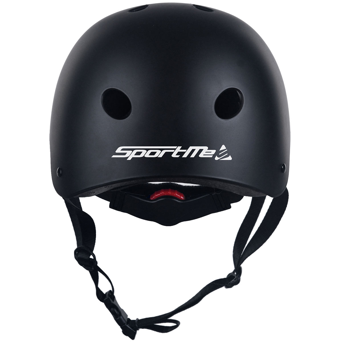 Skatehjälm SportMe S 53-58 cm Svart