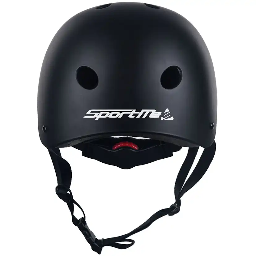Skatehjälm SportMe S 53-58 cm Svart
