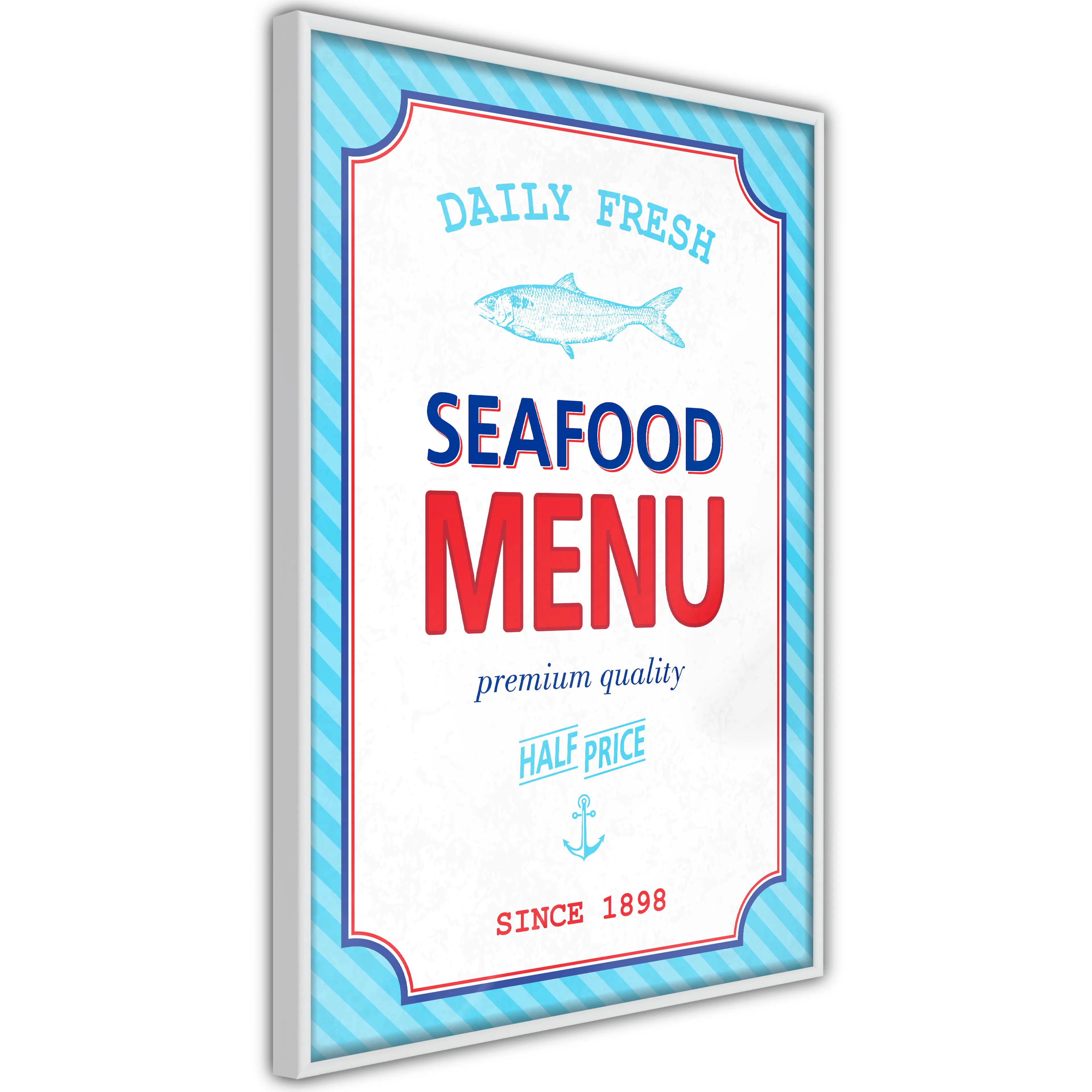 Poster Artgeist Affisch Menu