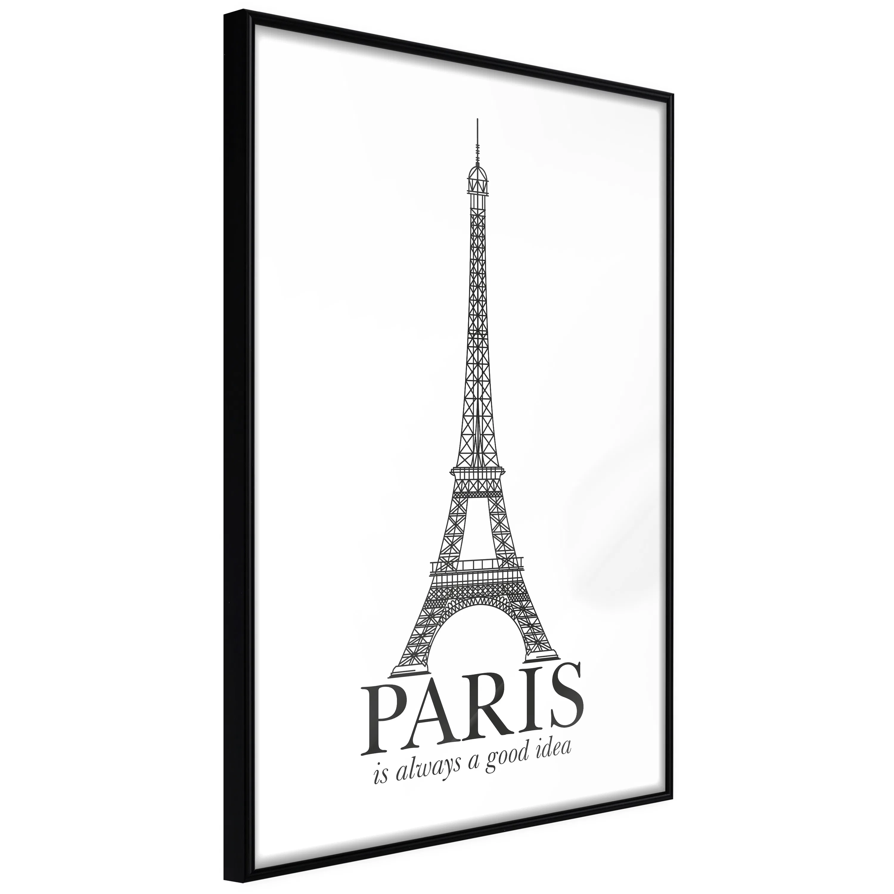 Poster Artgeist Affisch Paris Is Always a Good Idea