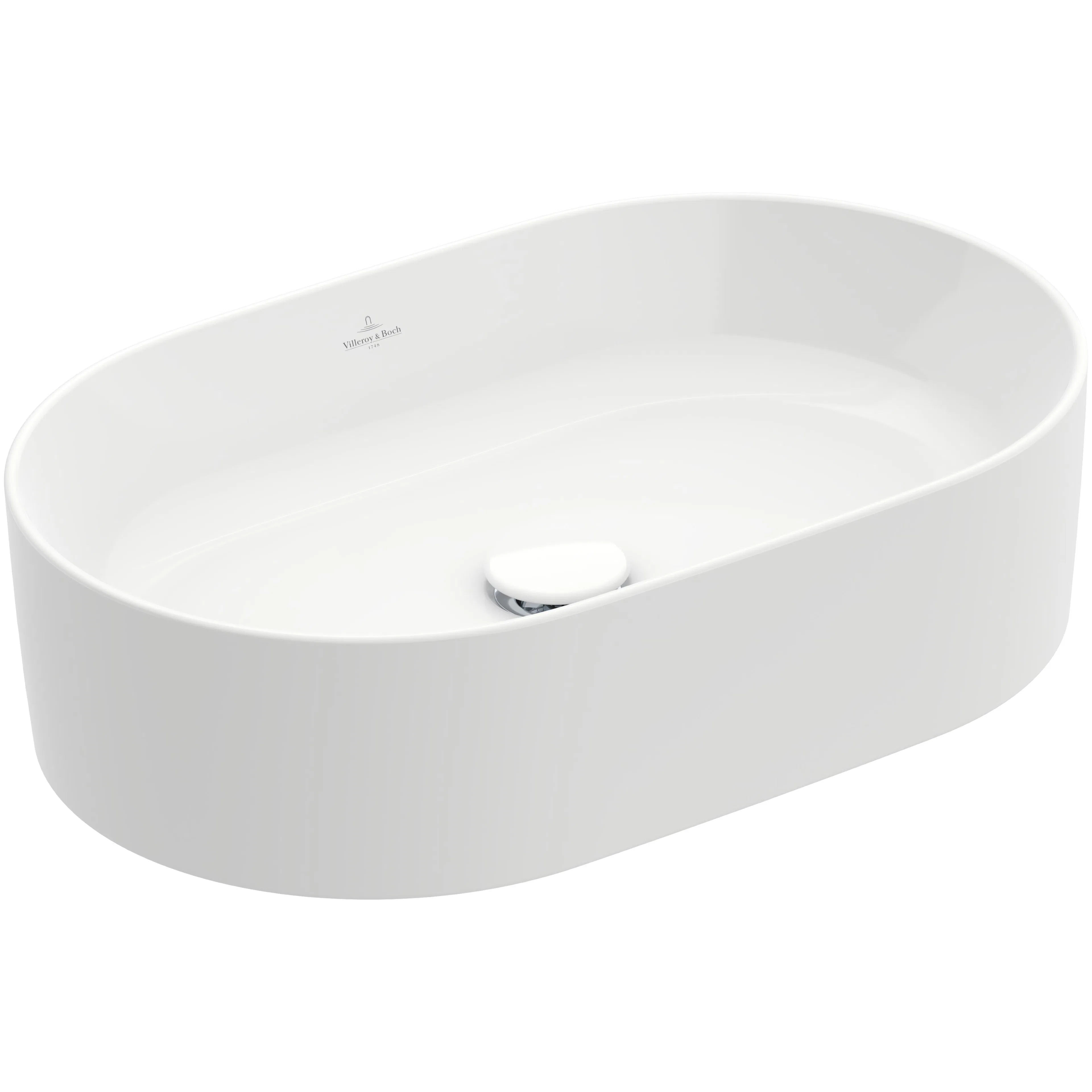 Fristående Tvättställ Villeroy & Boch Collaro Ovalt