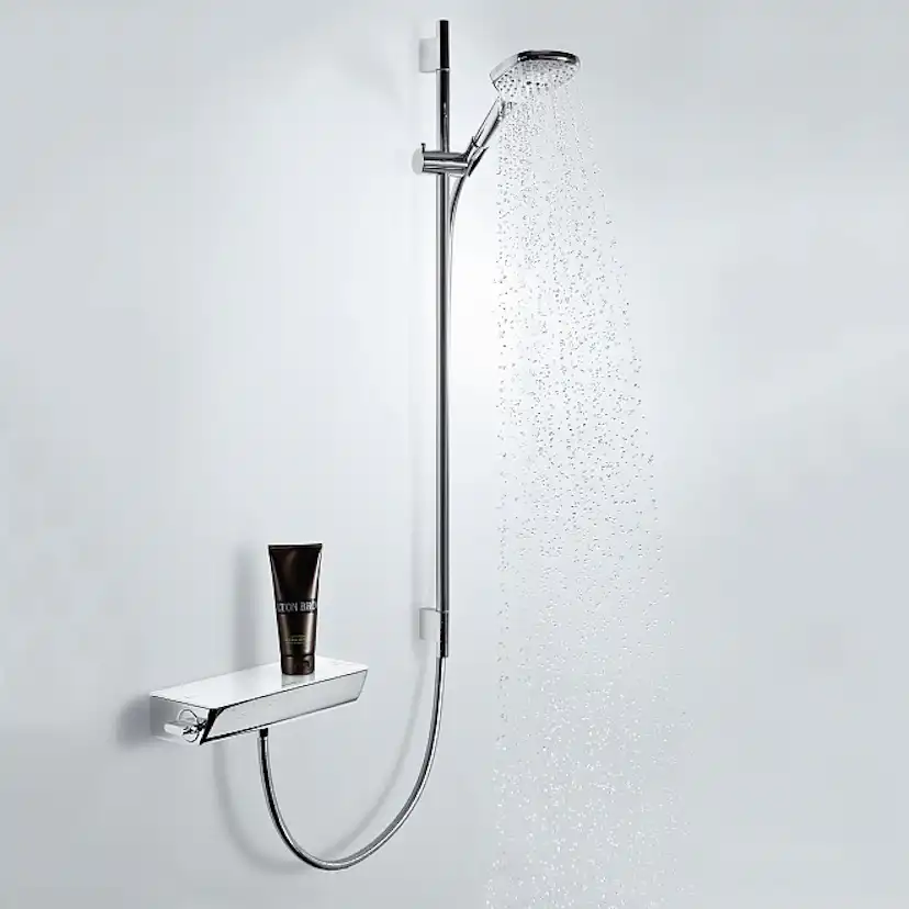 HG Raindance Select E120 Eco duschset 90 Vit/Krom med EcoSmart