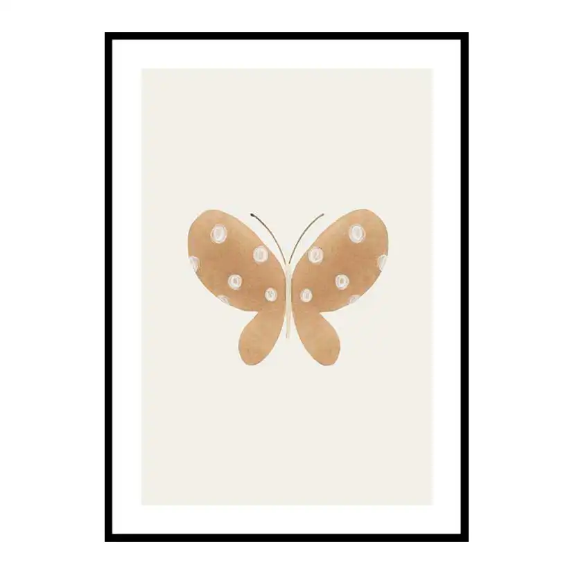Poster Gallerix Brown Butterfly