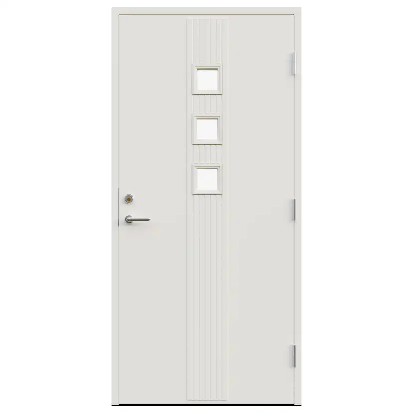 Ytterdörr Leksandsdörren Västberg Eco74 RC2N