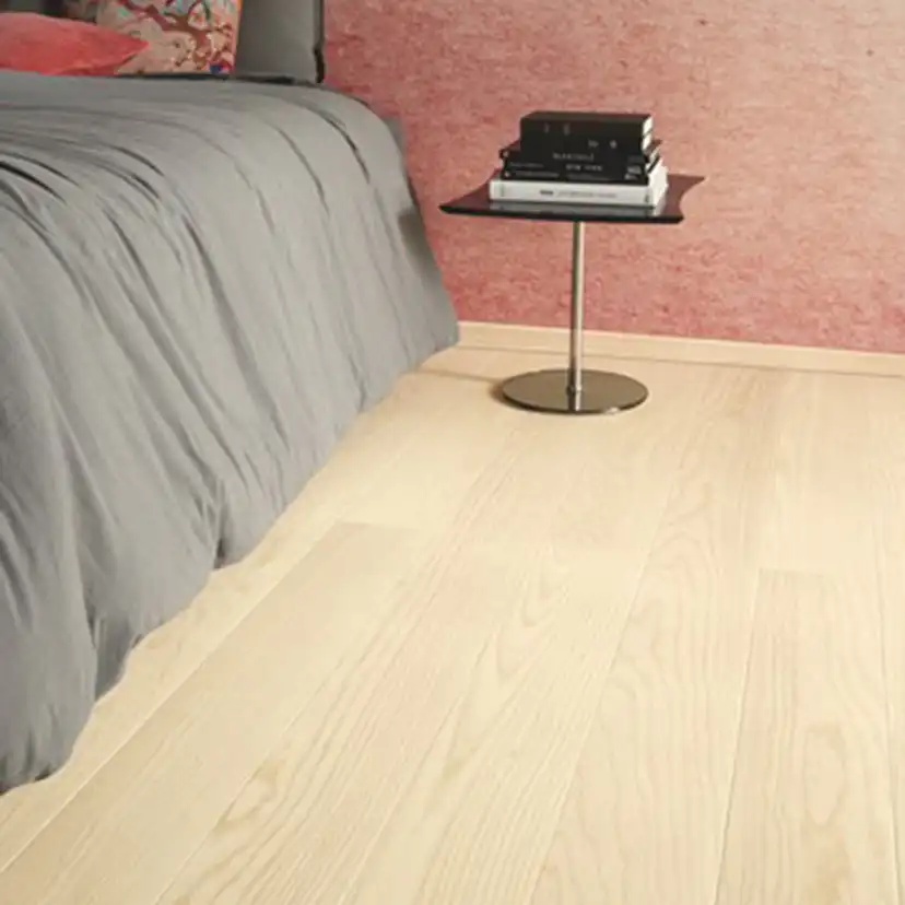 Tarkett Parkettgolv Shade Ask Linen White Plank