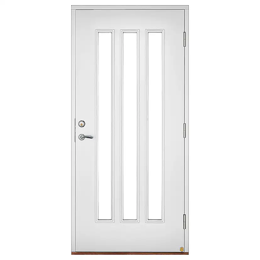 Ytterdörr Leksandsdörren Rexbo Klarglas Eco74 RC2N