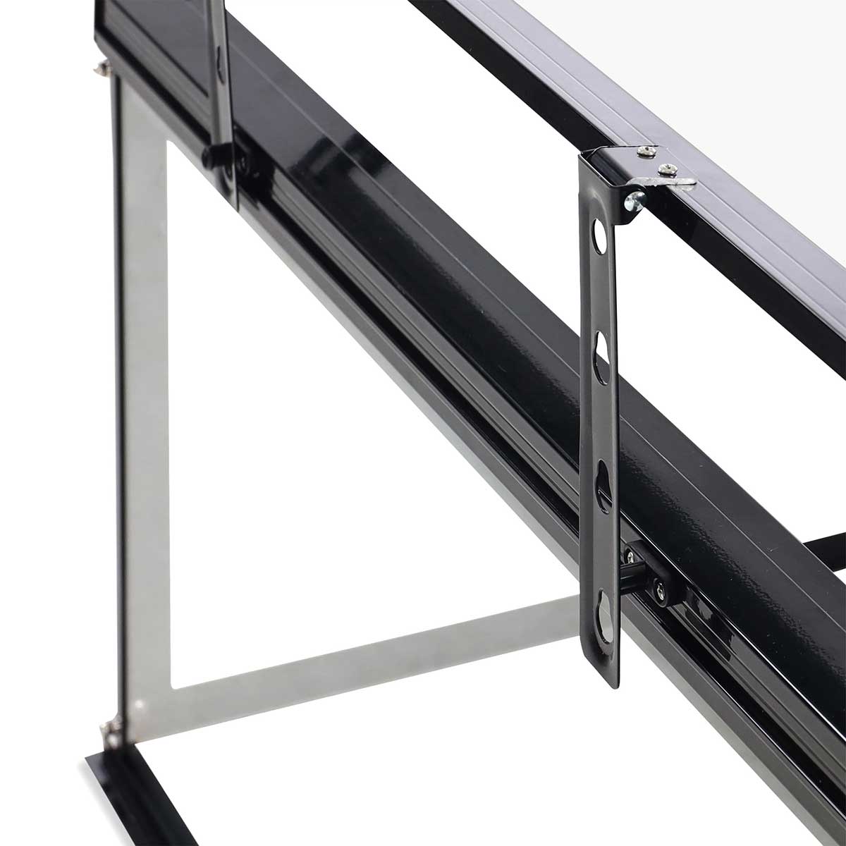 Växthus Metalcraft 1,54 kvm 4 Luckor Rektangulärt