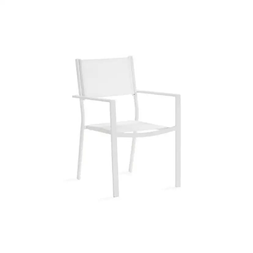 Stapelstol Comfort Garden Tunis Vit