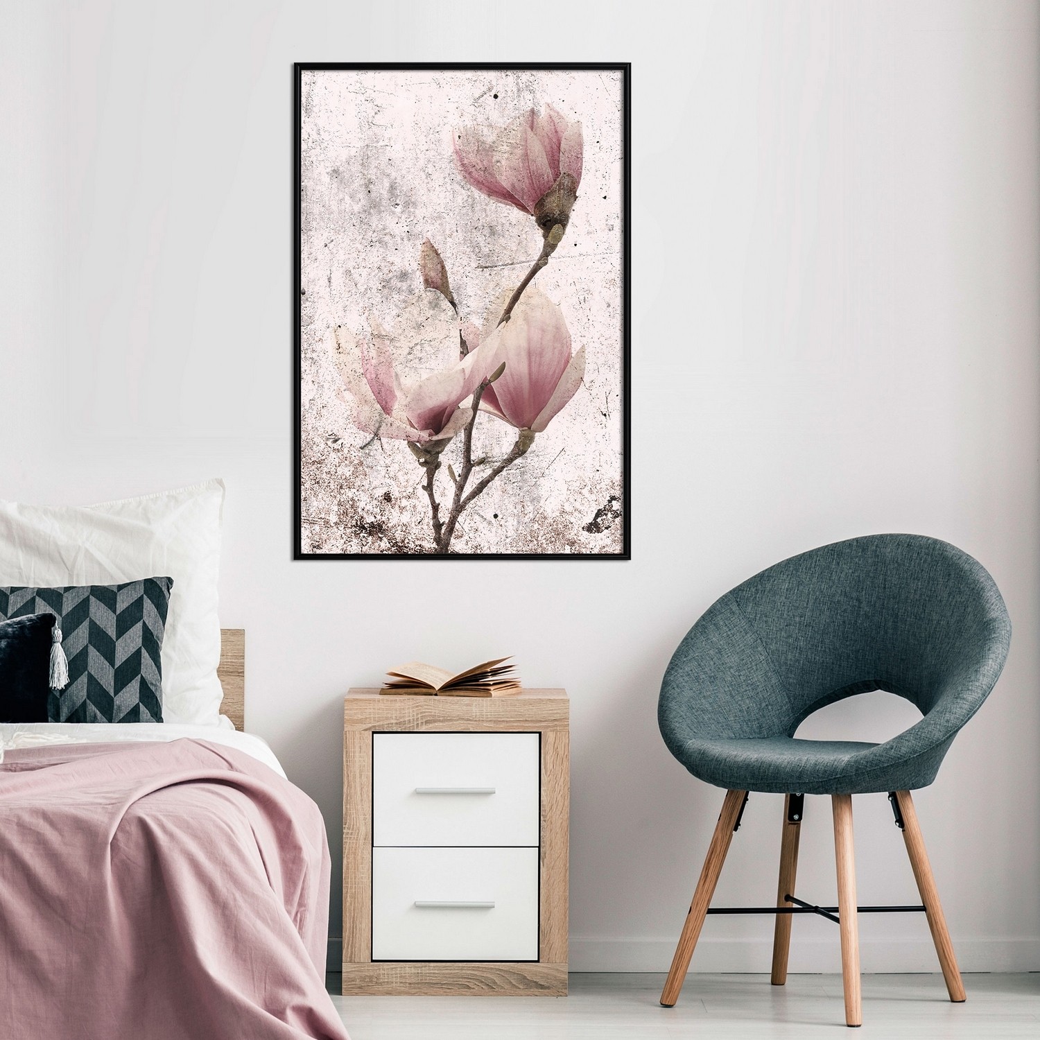 Poster Artgeist Affisch Mature Magnolia