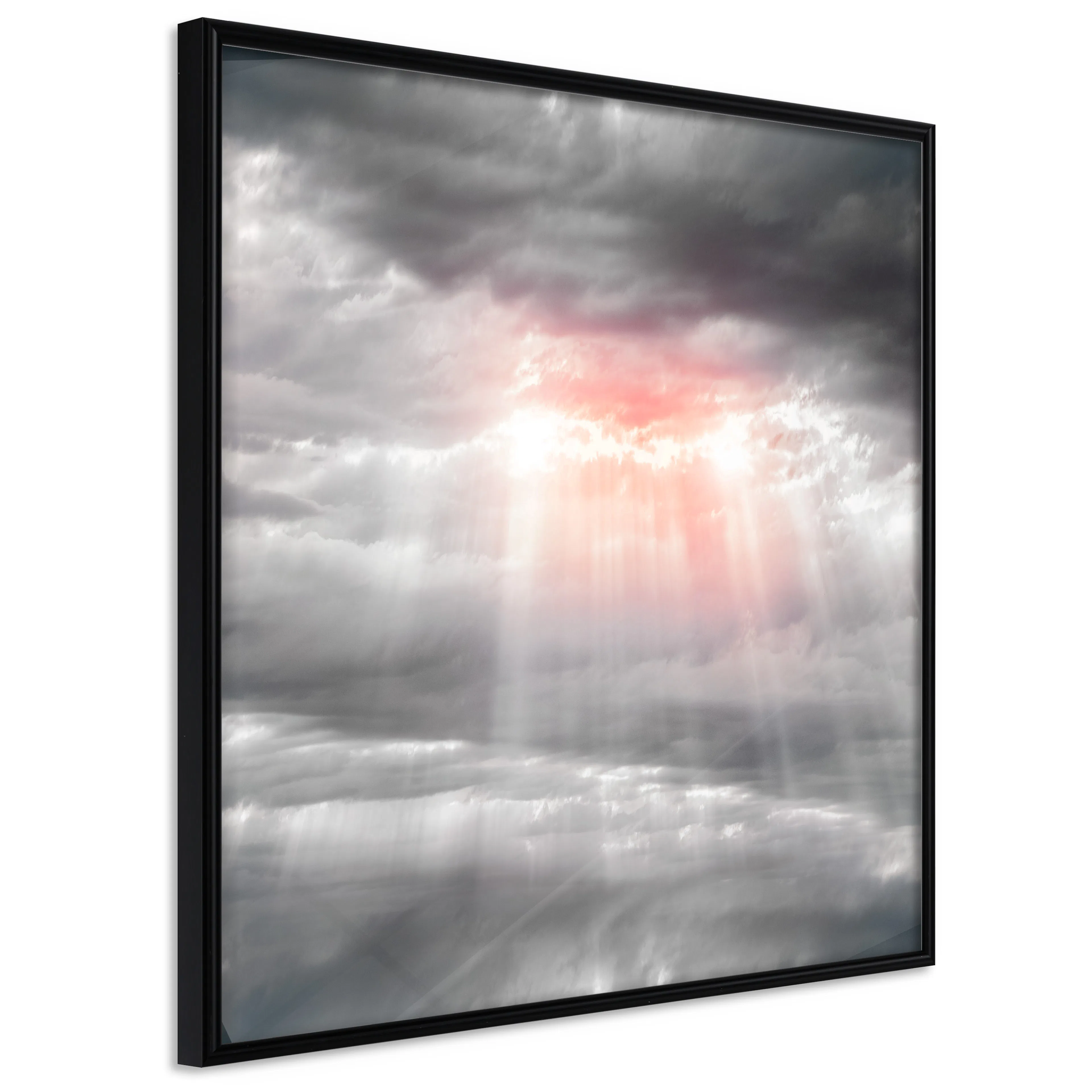 Affisch - Providence of God [Poster] 20x20 Svart ram, 20x20 cm