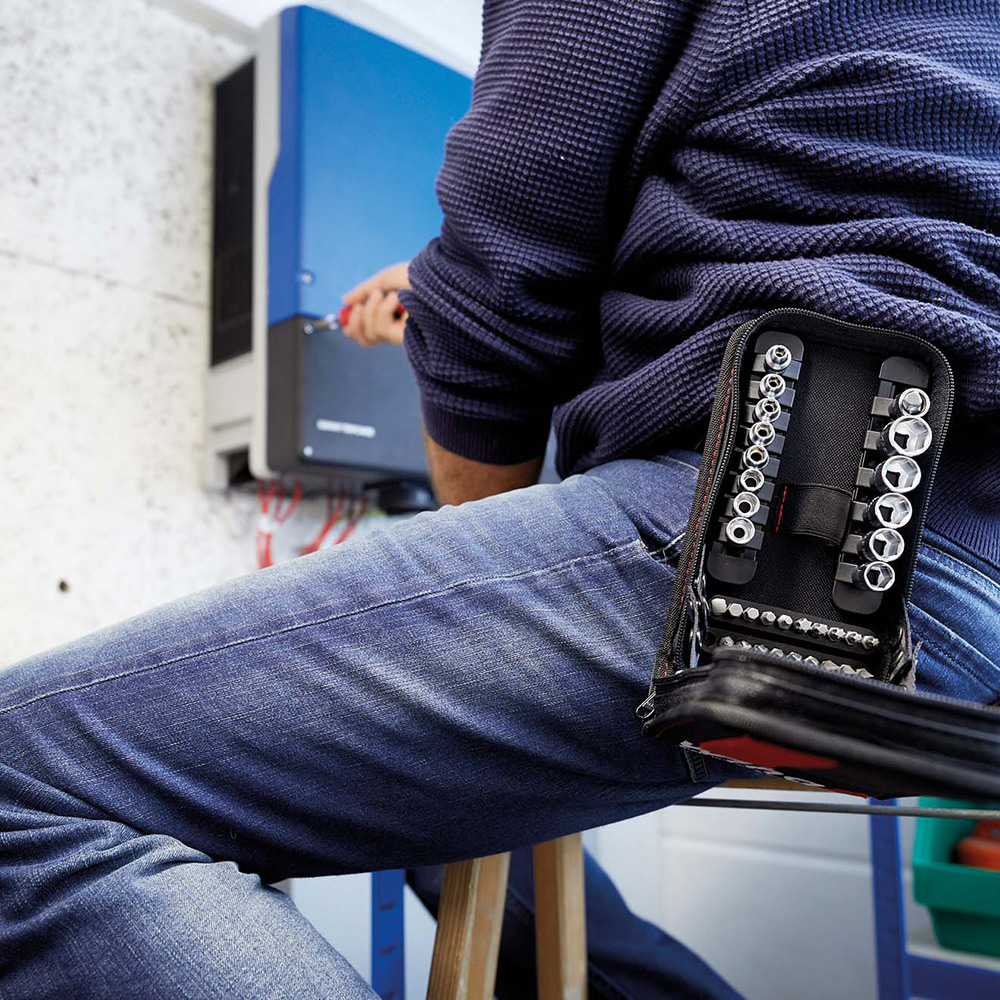 Hyls/Bitsats Wiha 1/4 tum 40-Delar