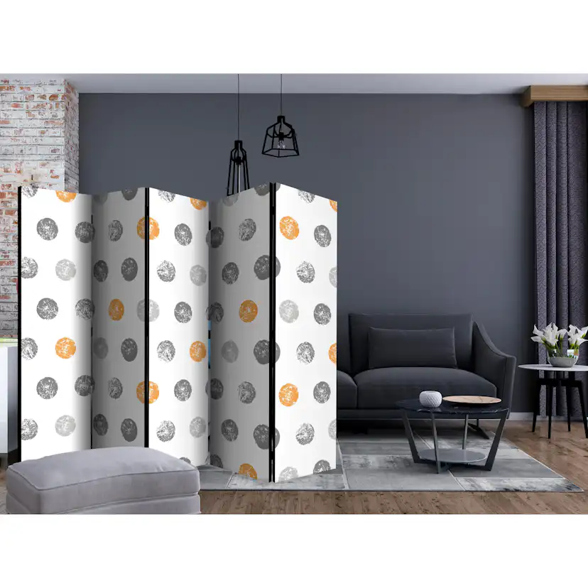 Rumsavdelare Arkiio Round Stamps II 225x172 cm