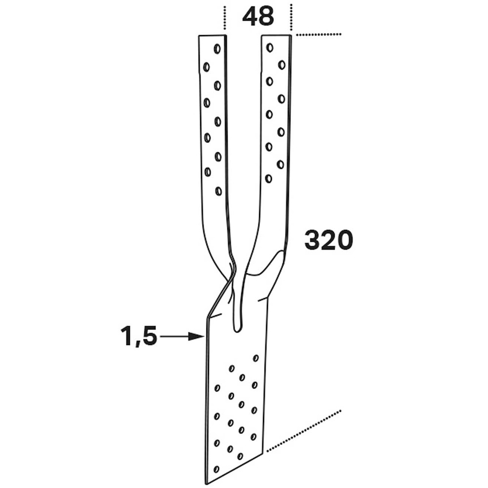 Gaffelankare FAST FAP