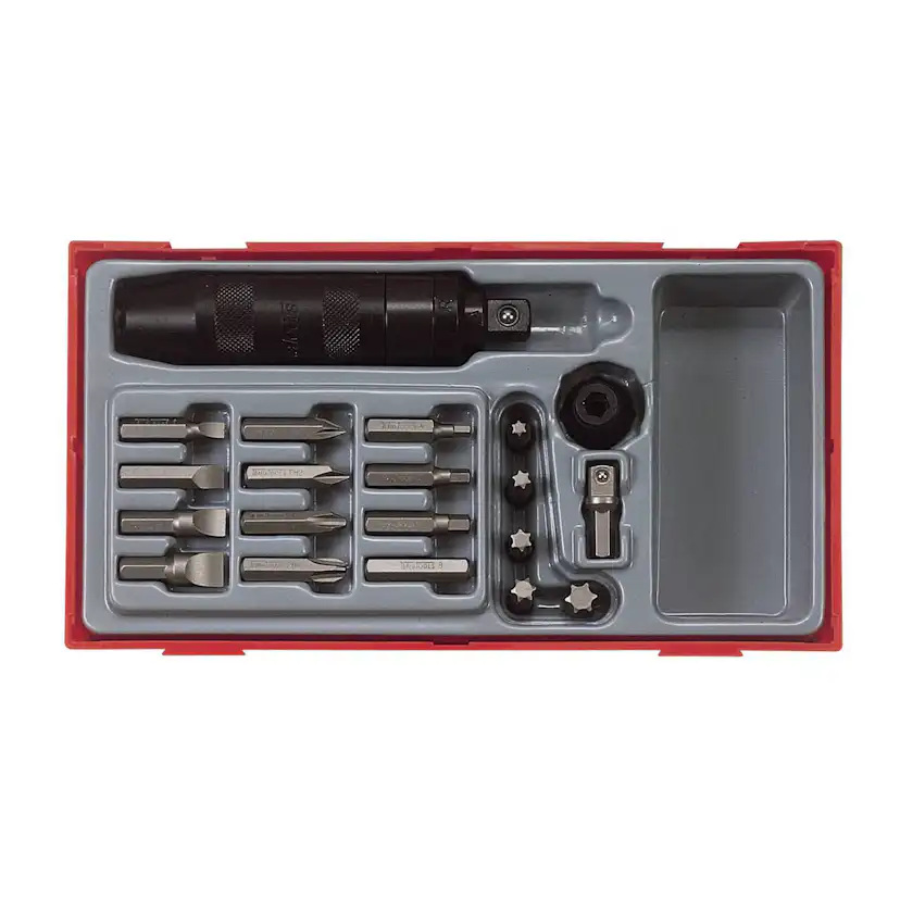 Slagskruvmejselsats 20 delar Teng Tools TTID20
