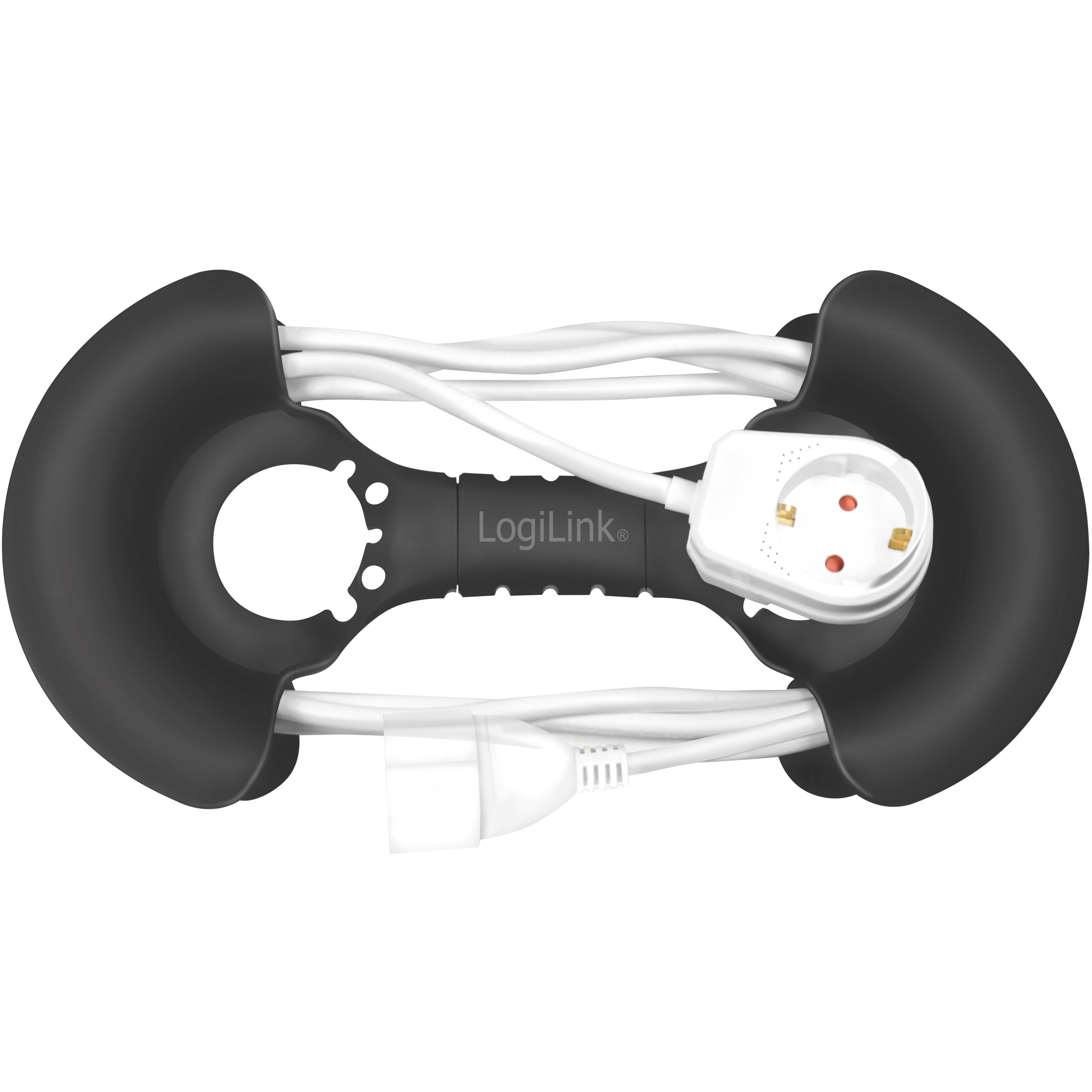 Kabelvinda LogiLink Förvaring av Förlängningskabel