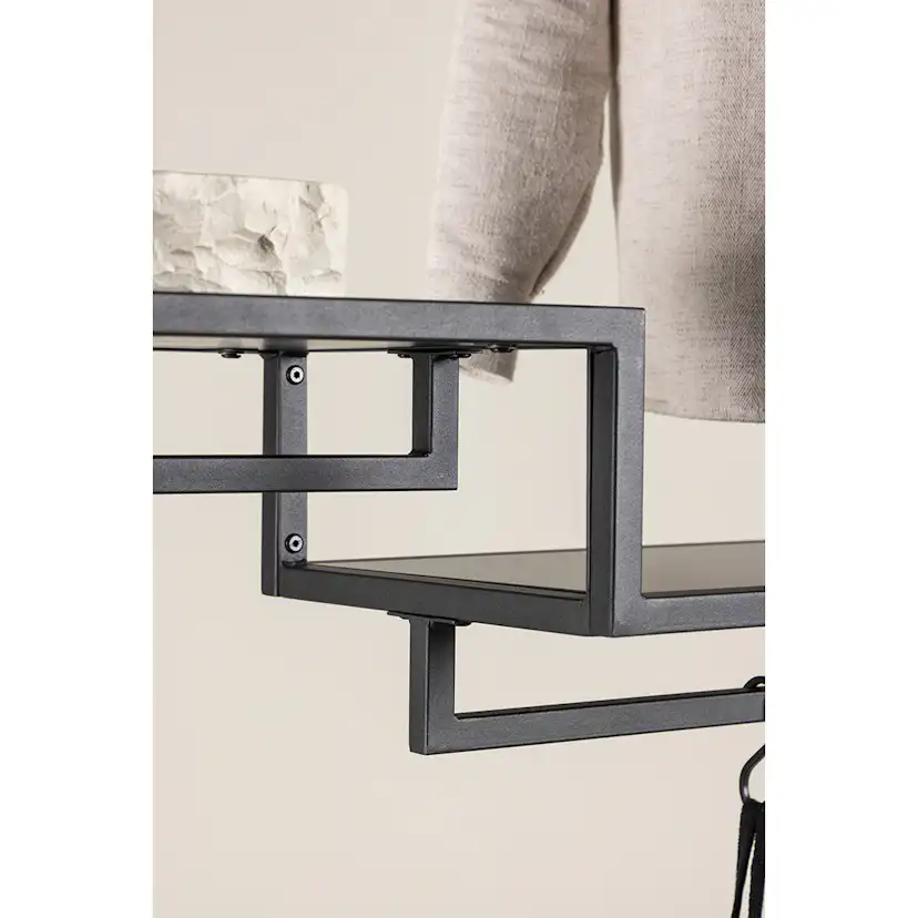 Staal Clothing Hanger - Black / Steel Färg: Black