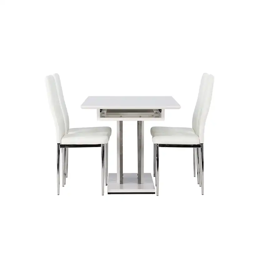 Matgrupp Venture Home Disa med 4 Pastill Stolar