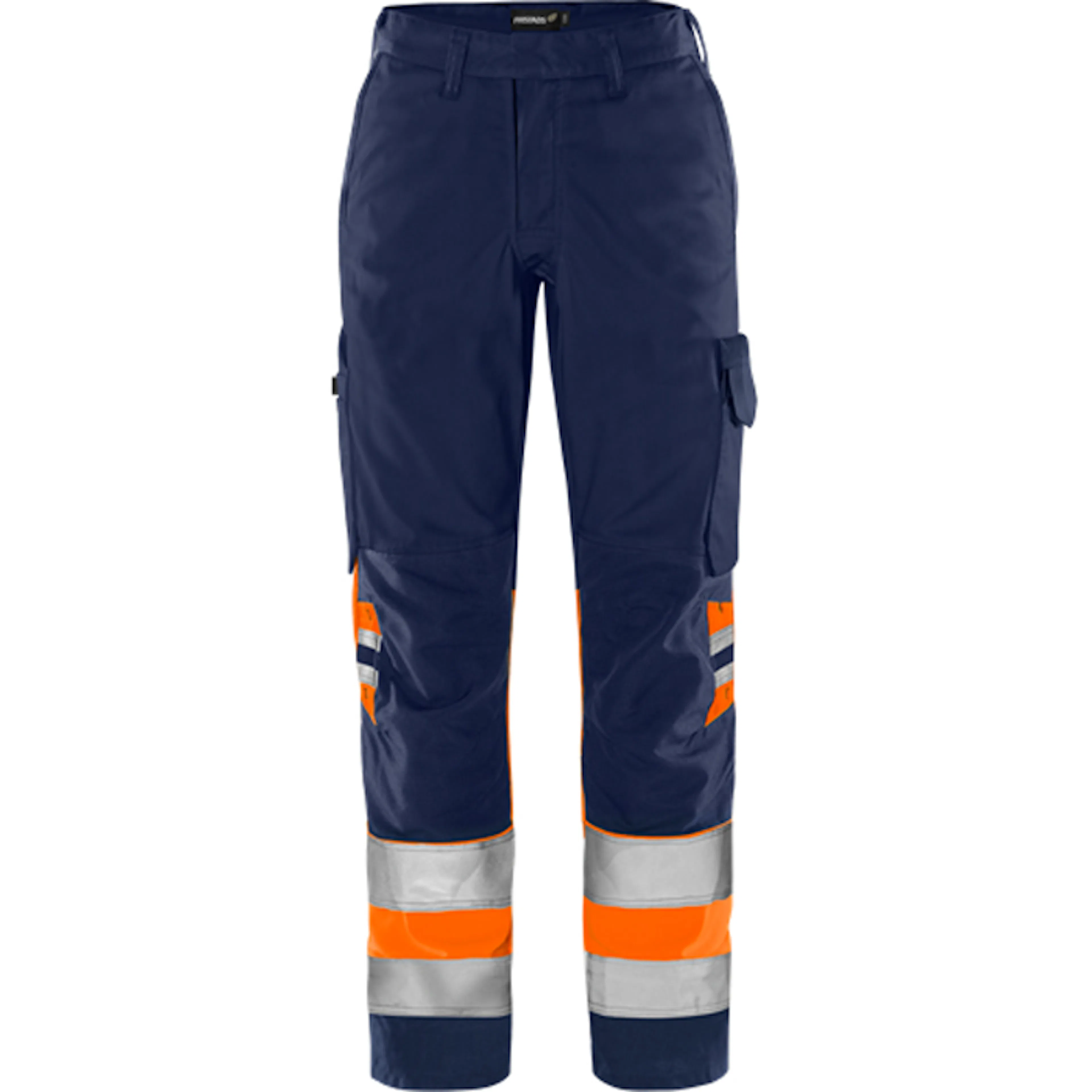 Varselorange/Marinblå