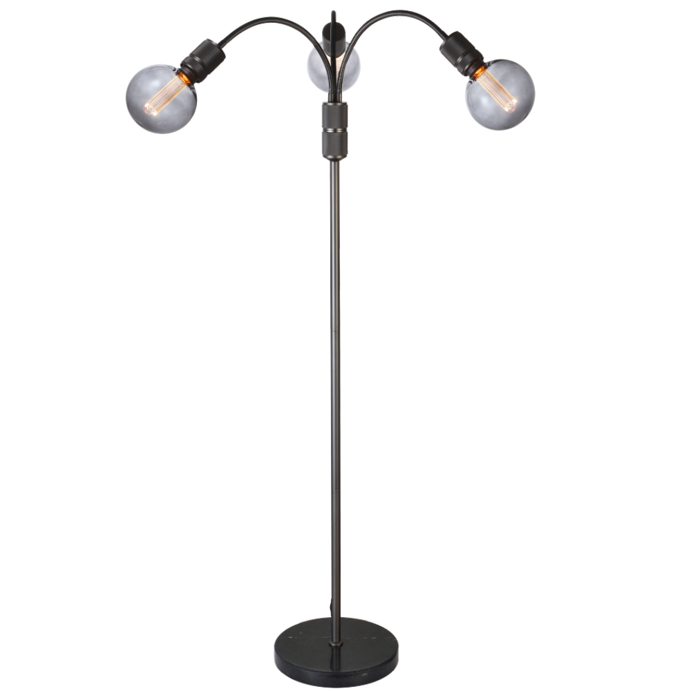 Golvlampa Halo Design Halo 3L E27