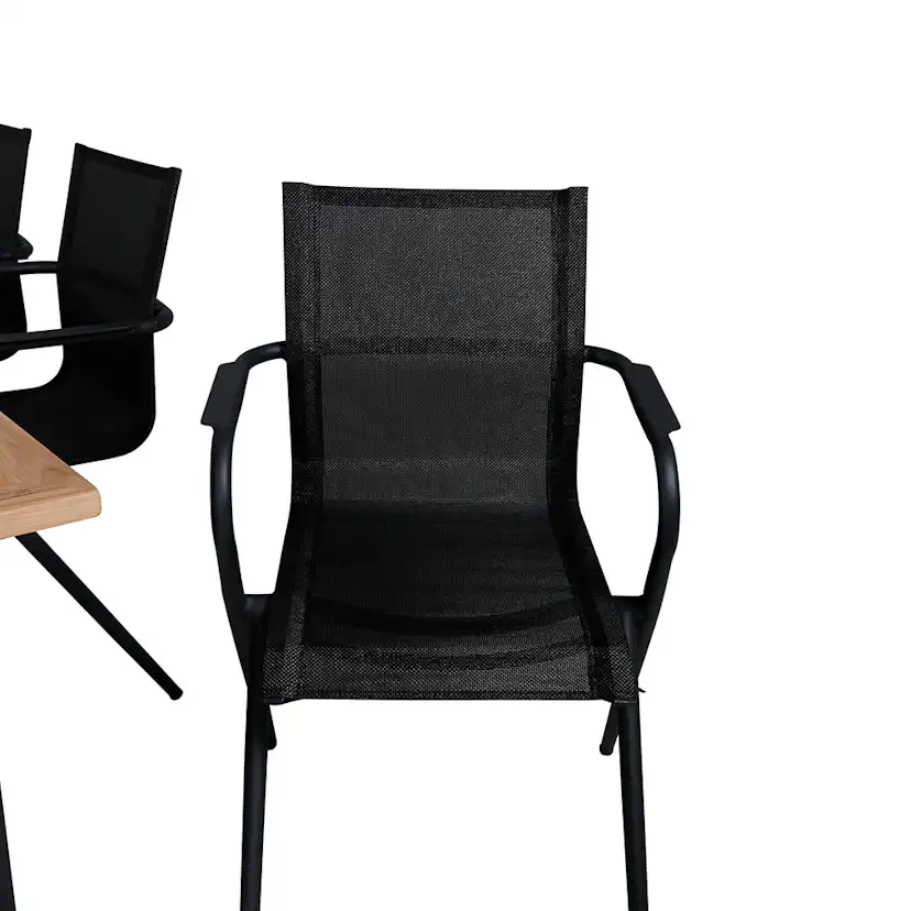 Matgrupp Venture Home Perla med 8 Aspen Matstolar