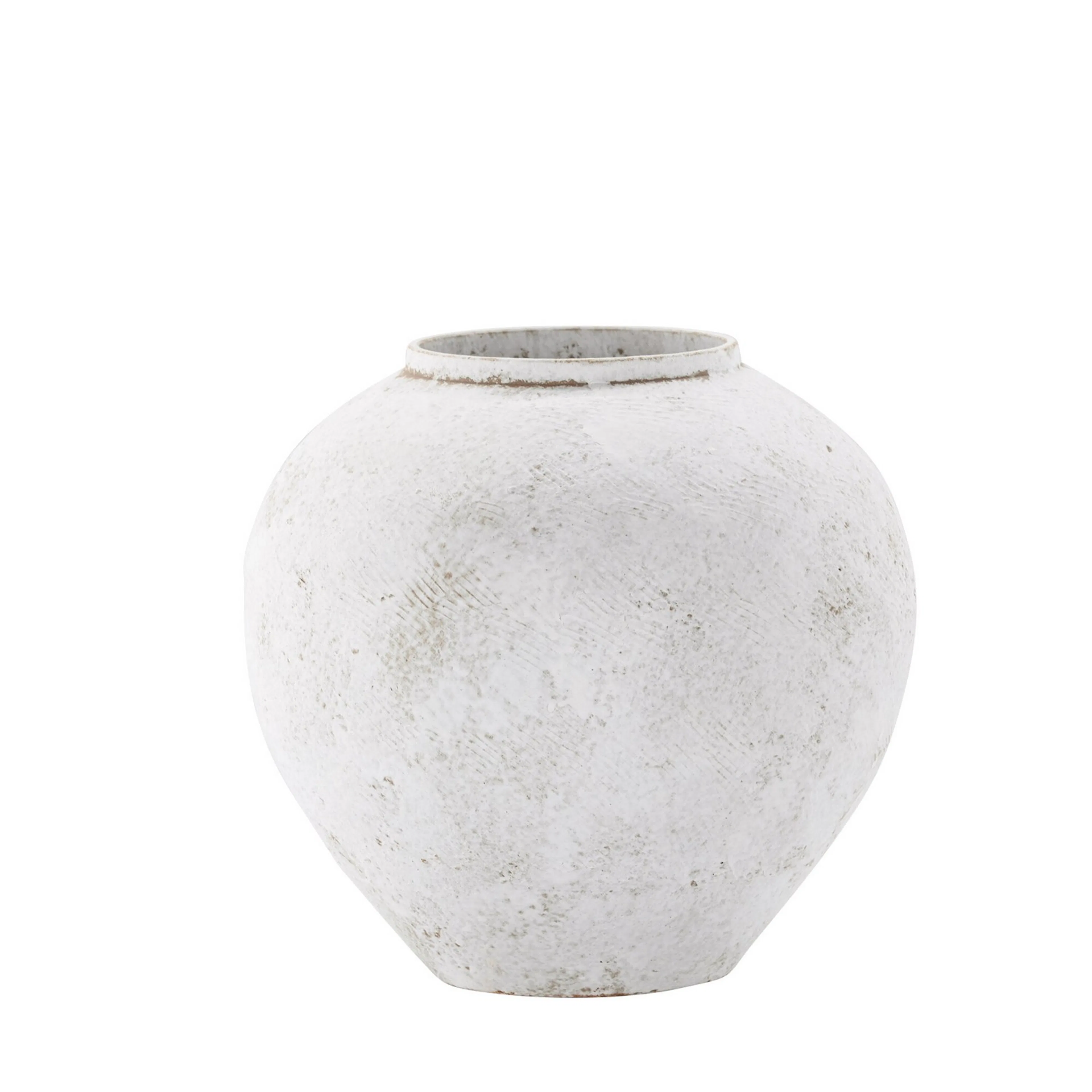 Globe Vase - Beige/Brown - 14*25*23Hcm Höjd: 230 mm