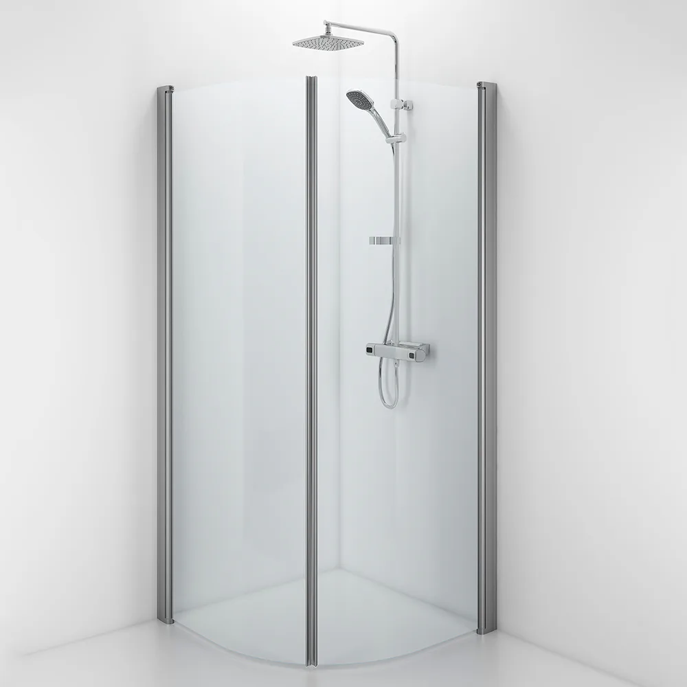 Duschdörr Contura Shower Space SBNK Bockad med Handtagsprofil Höjd: 200 BxH:741x2000 Handtagsprofil