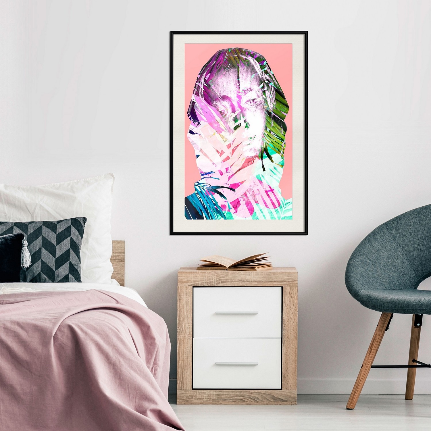 Poster Artgeist Affisch Palm Madonna