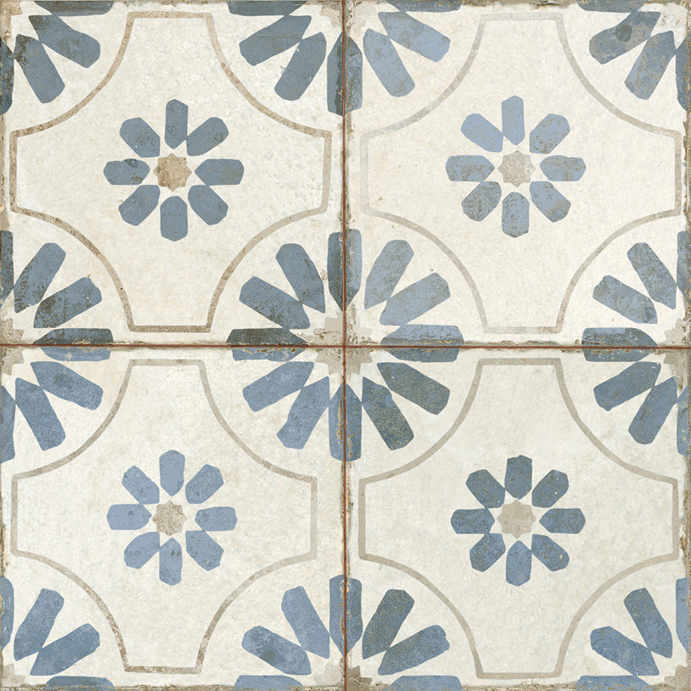 Klinker Tenfors FS Blume Blue 45x45 cm