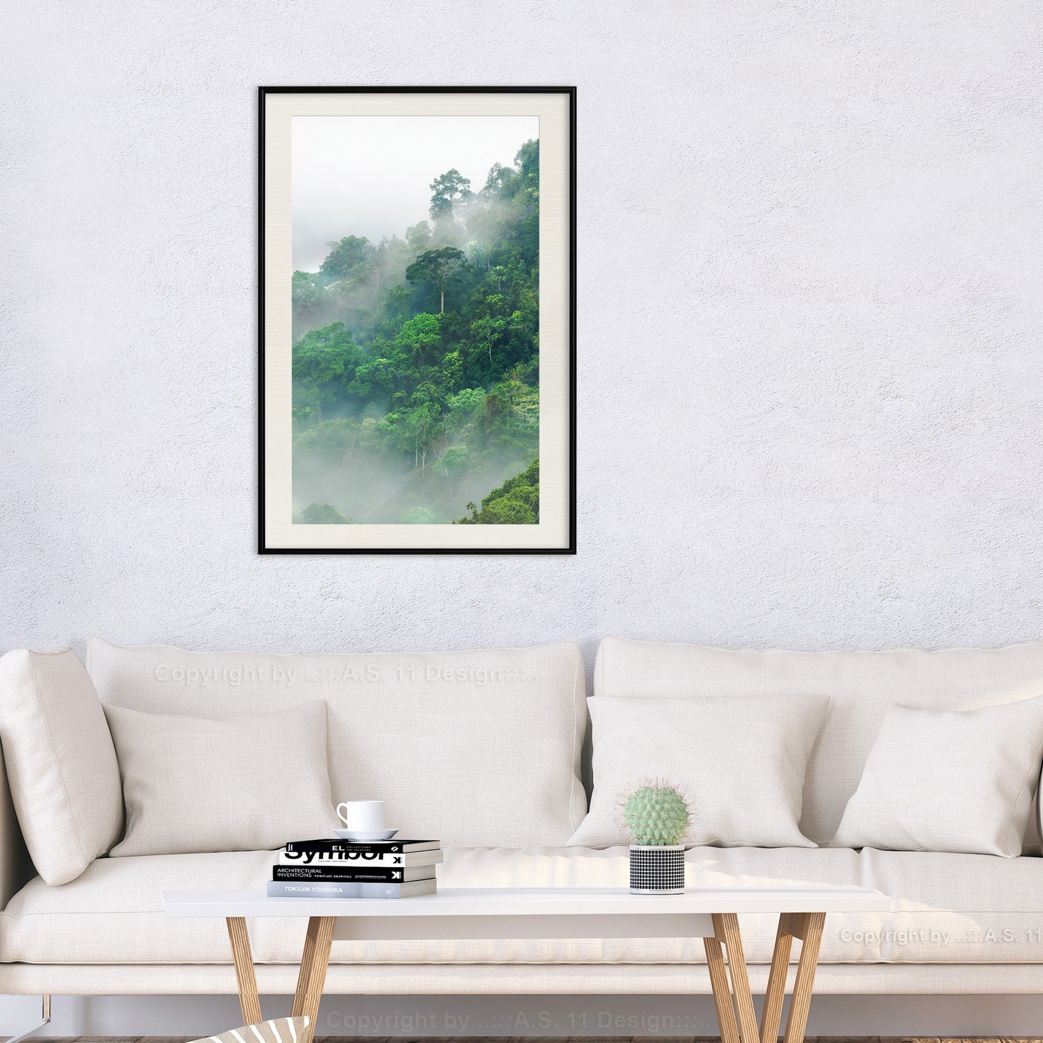 Poster Artgeist Affisch Lush Forest