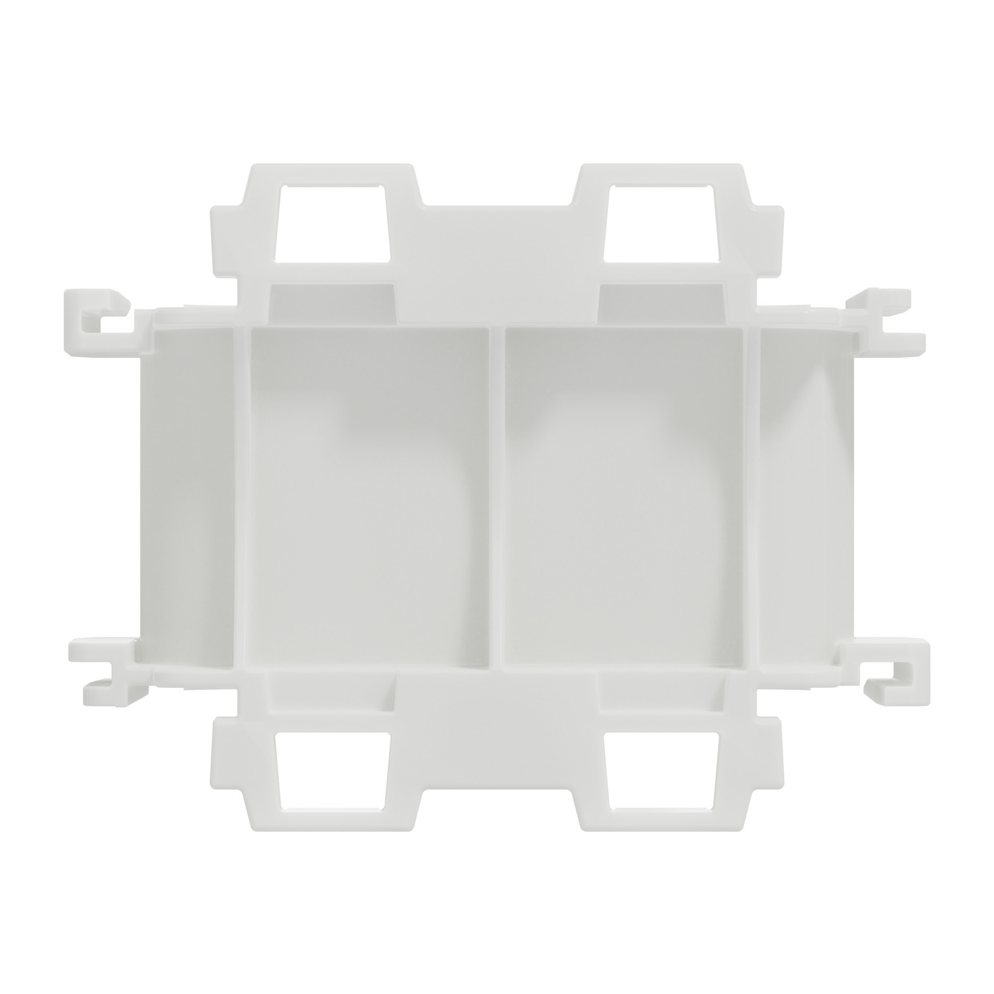 Kopplingsstycke Schneider Electric Multifix c/c 100 mm för Sammankoppling av Apparatdosor