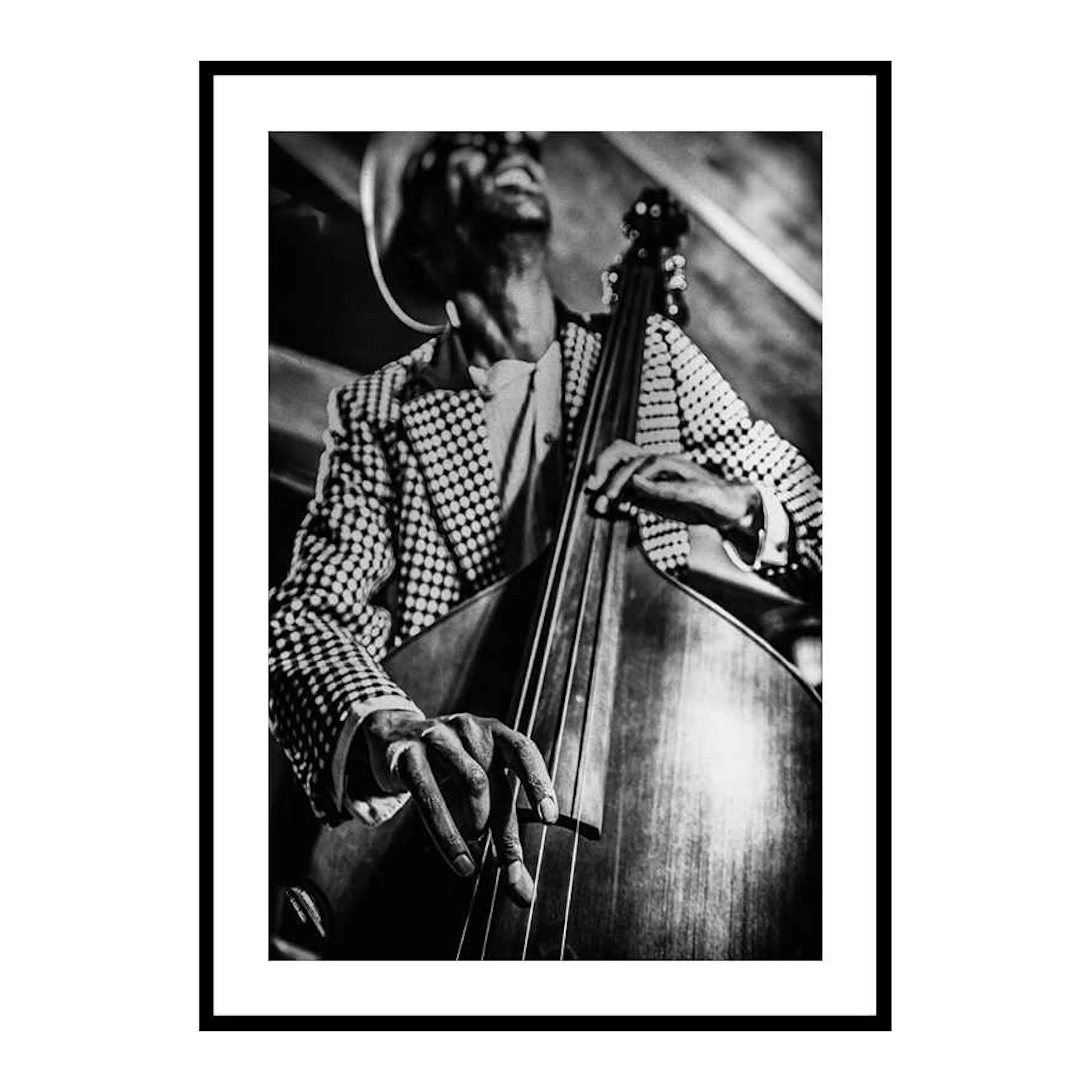 Musician On Bass 30x40 cm