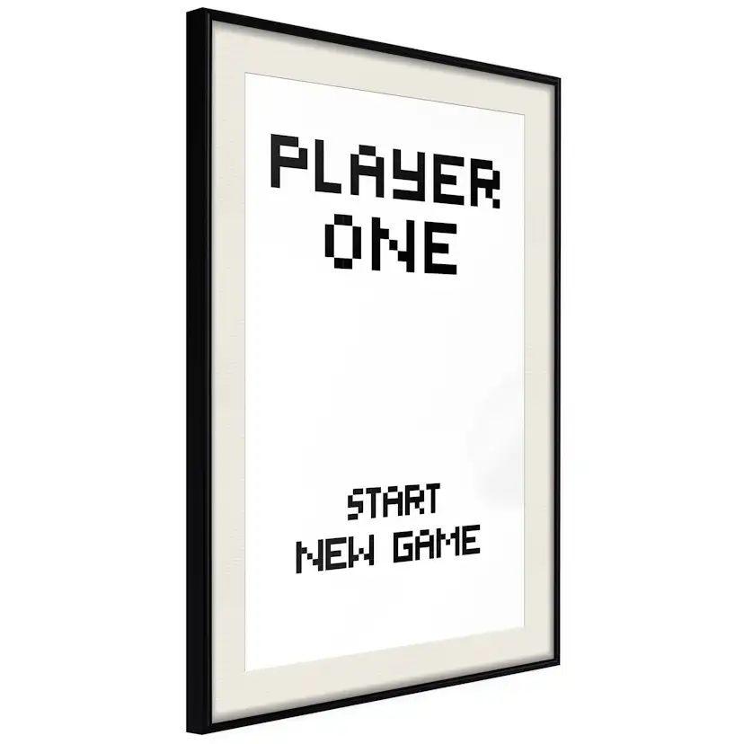 Poster Artgeist Affisch Start New Game