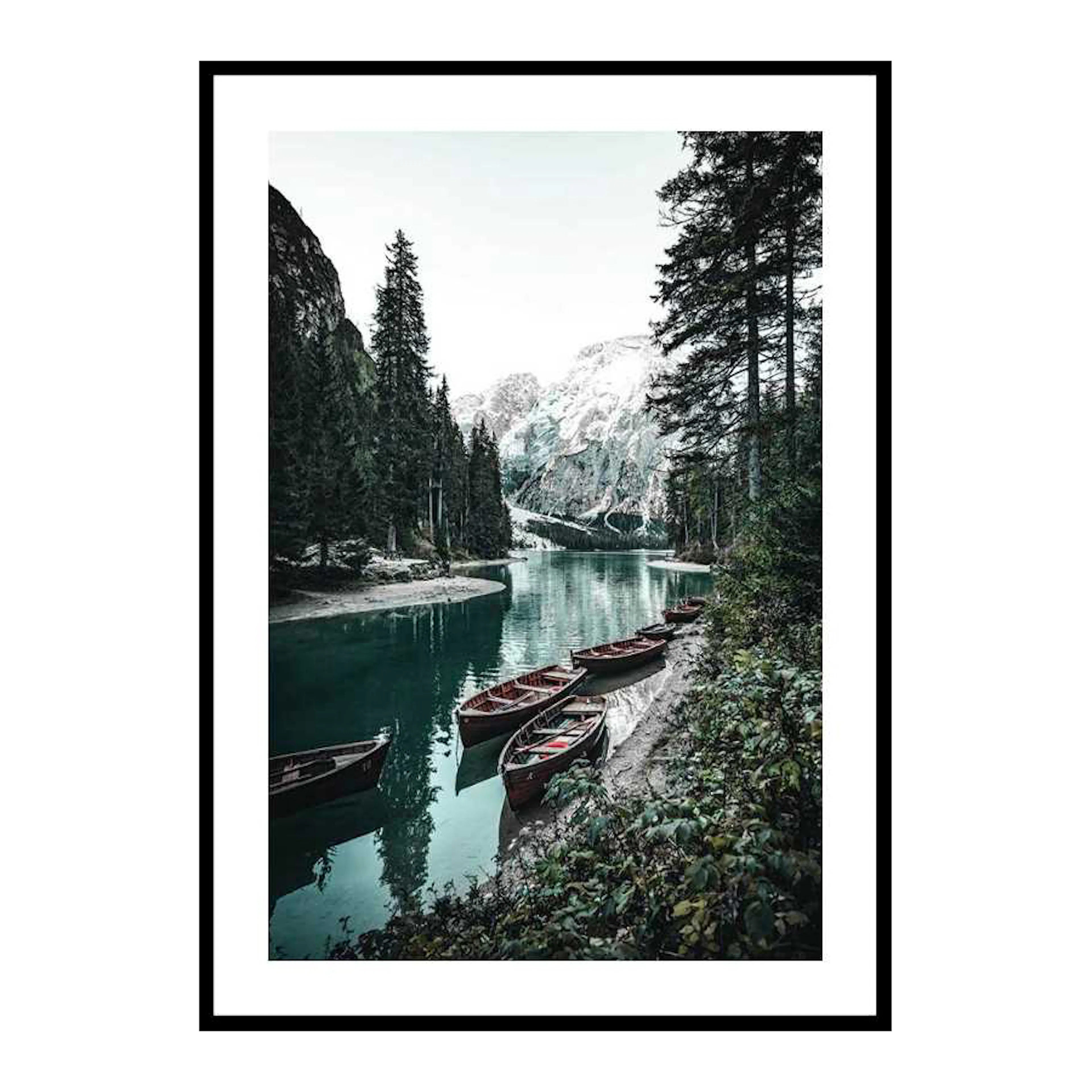 River Boats 30x40 cm