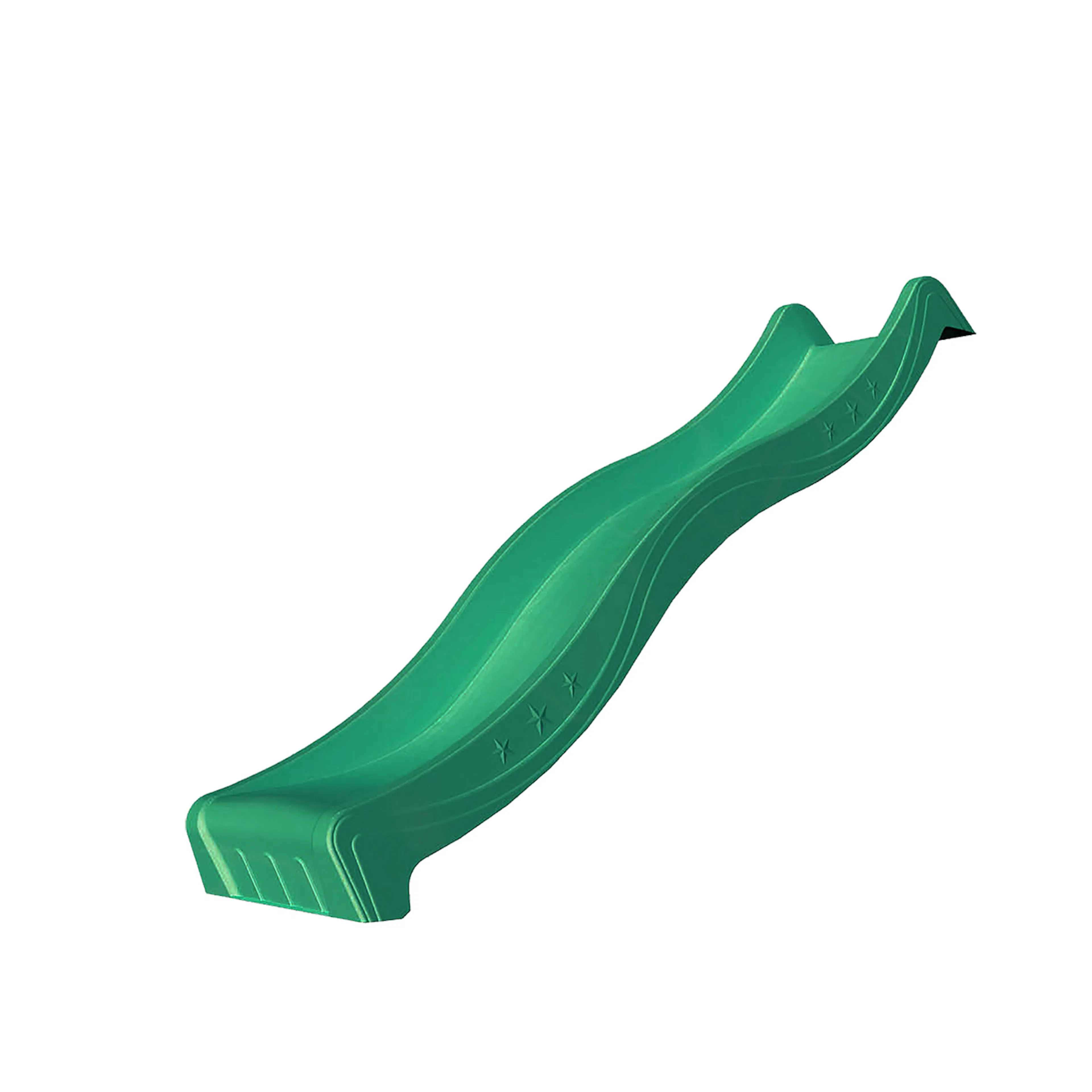 JUNGLE GYM SLIDE DARK GREEN 2,20 MWIDTH SLIDE SECTION 35 CMT Längd: 220 cm
