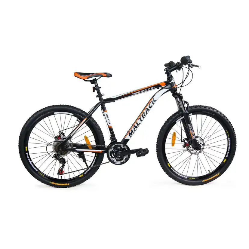 Orange/Svart