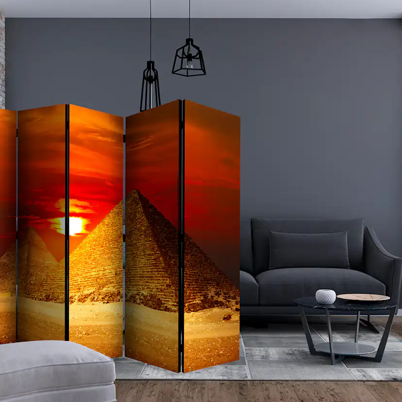 Rumsavdelare Arkiio The Giza Necropolis Sunset II 225x172 cm