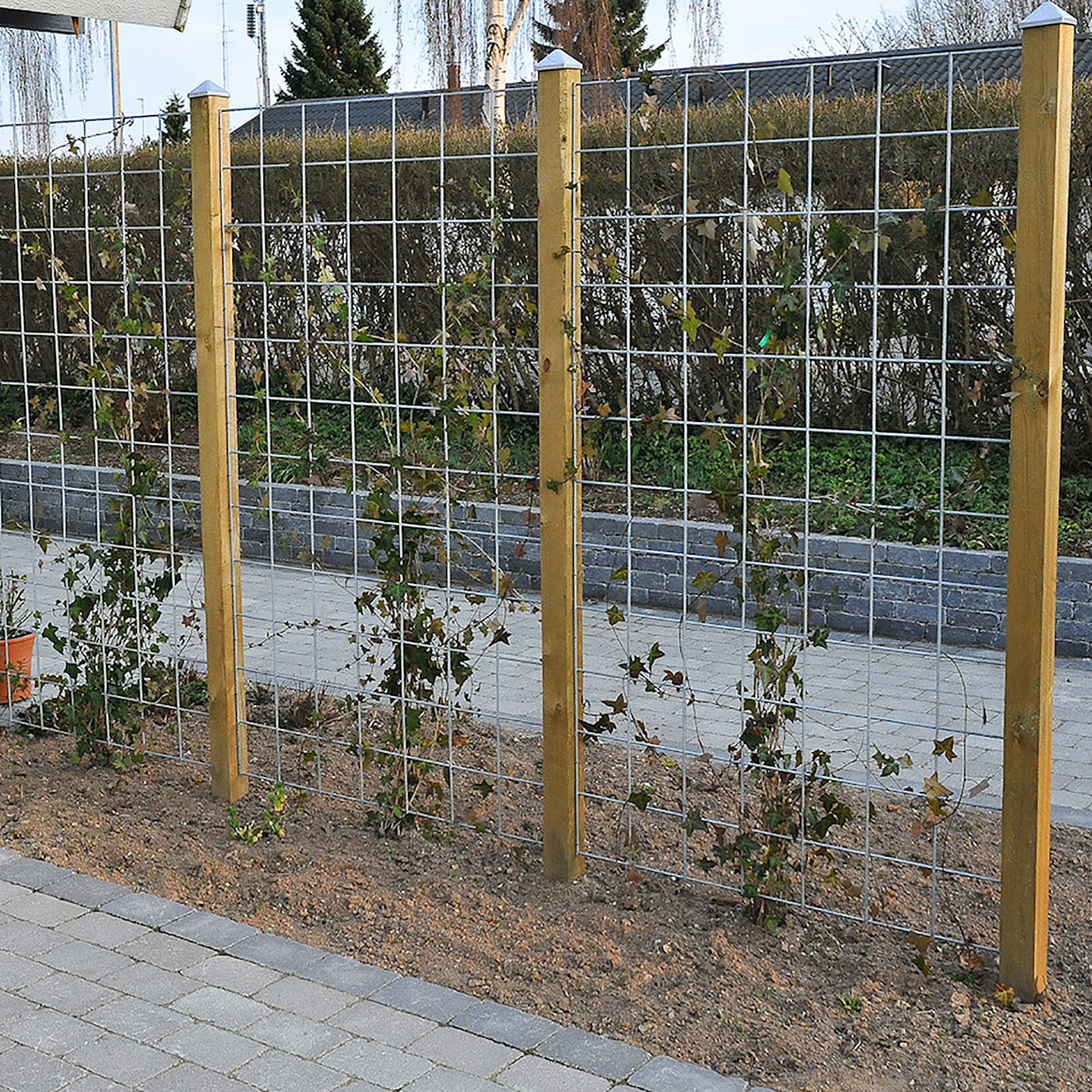 Spalje Hortus 900x1200 mm Galvaniserad Påbyggnadspaket