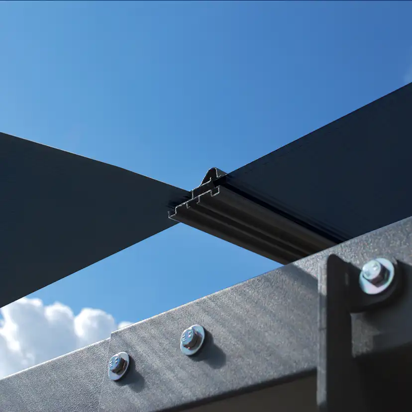 Carport Canopia by Palram Alpine I Metall För Husbil 3,6x6,5 m