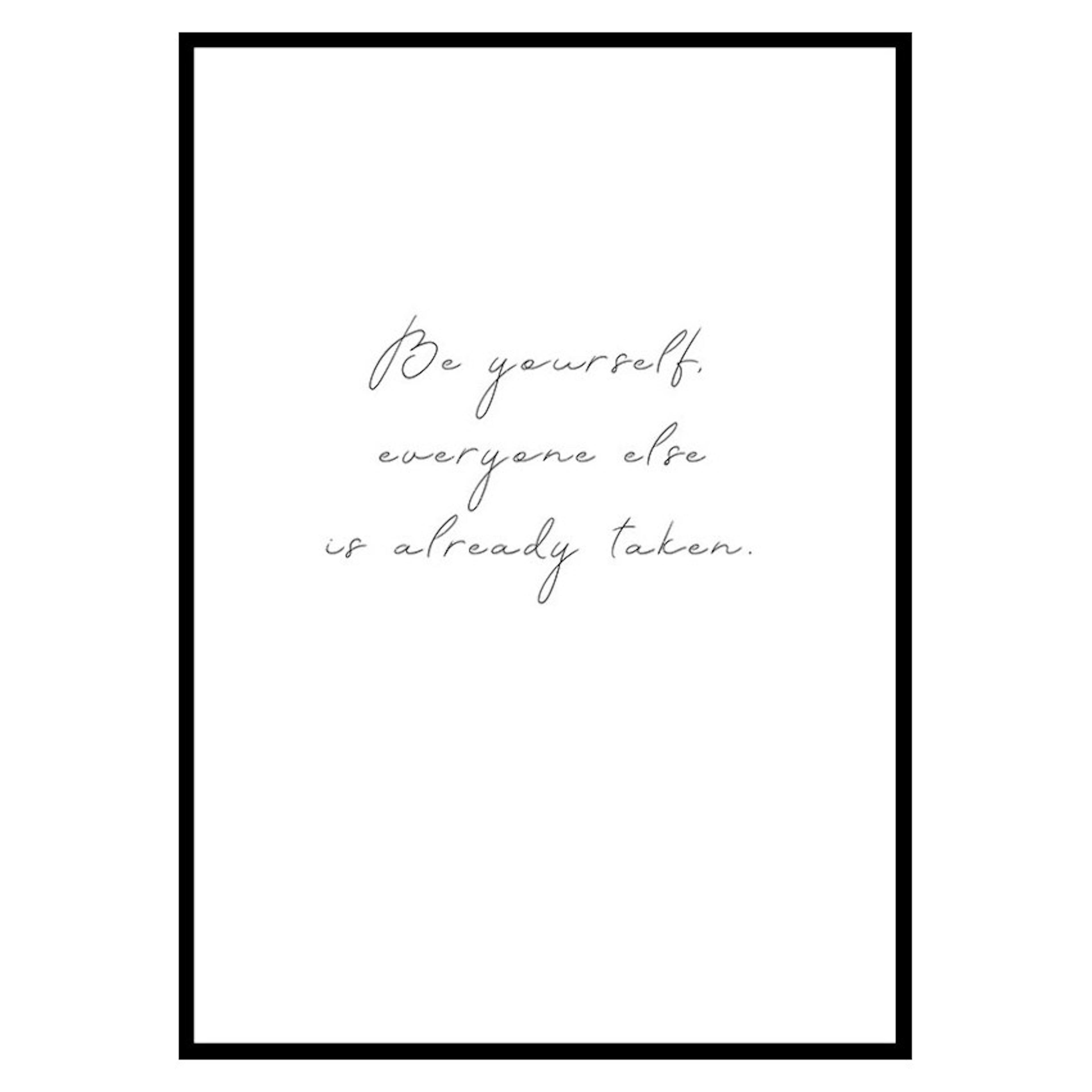 Poster Gallerix Be Yourself