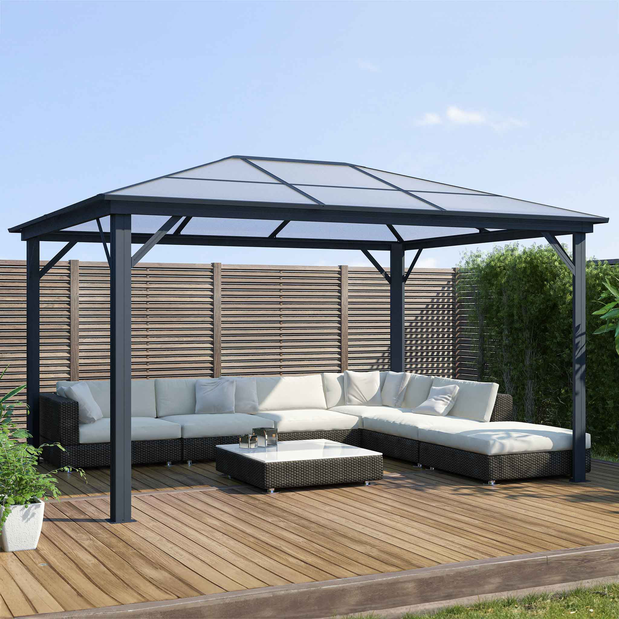 Paviljong Fornorth 300x395x251cm