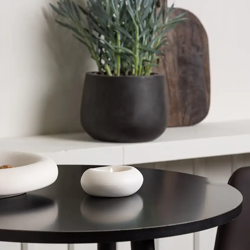Matgrupp Venture Home Plaza Ø60 cm med 2 st Alexi stolar