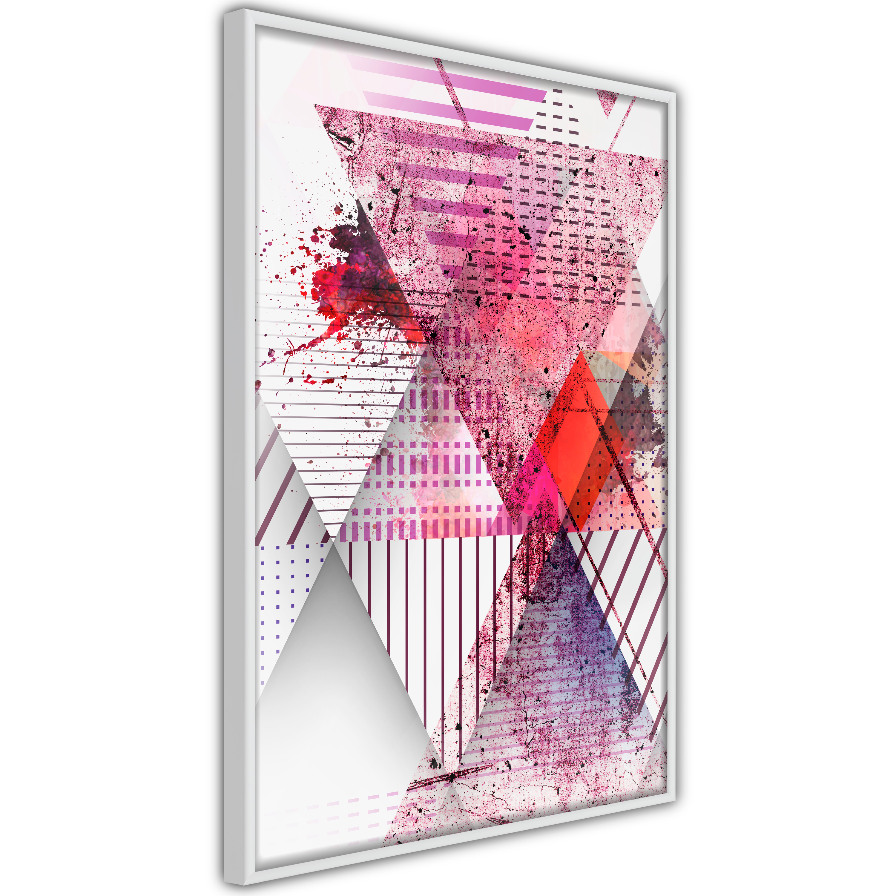 Poster Artgeist Affisch Abstract Triangle