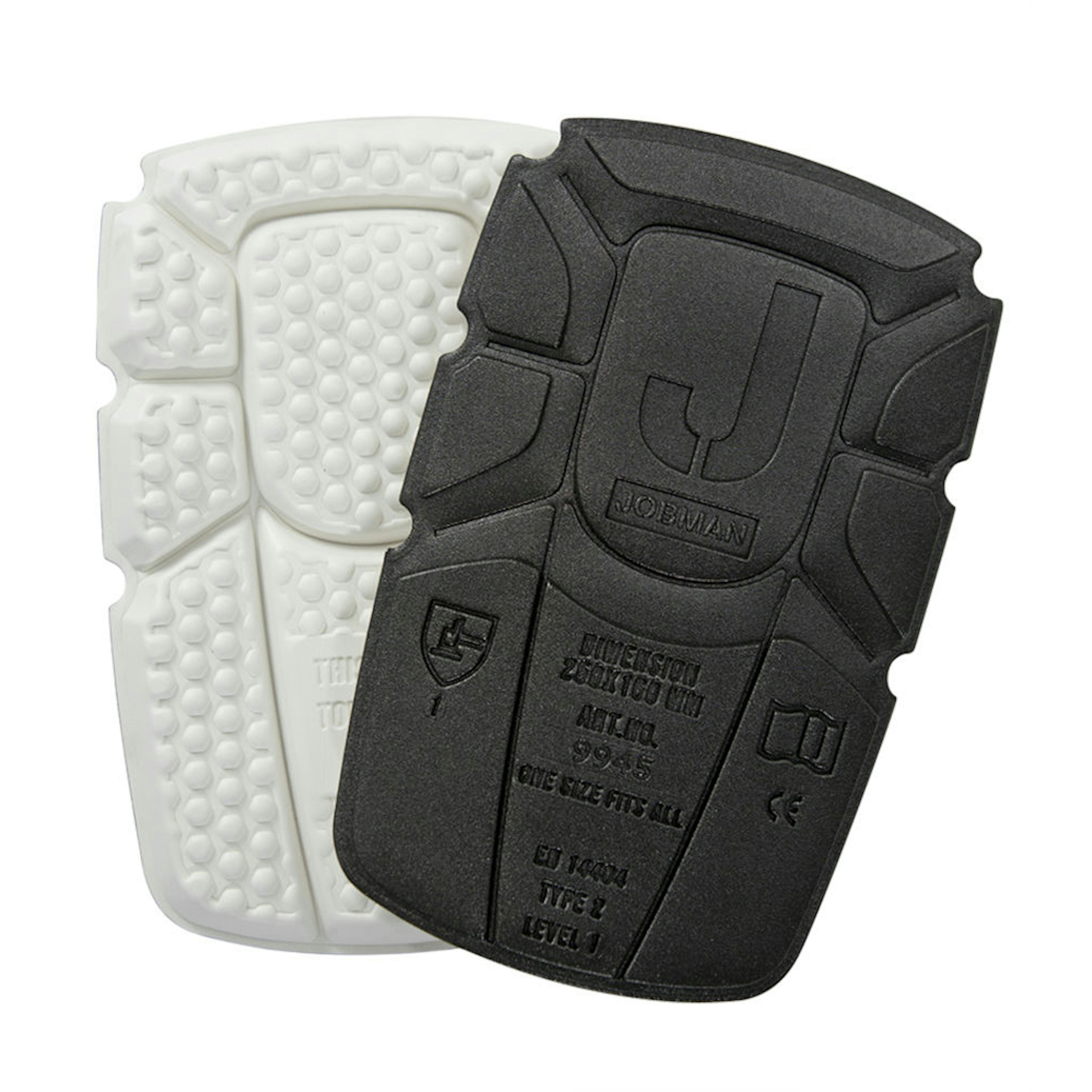 Knäskydd Jobman Advanced Vit/Svart One Size