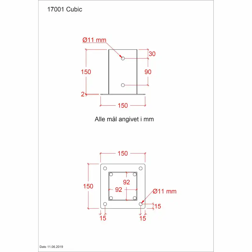 Stolpfot PLUS Cubic