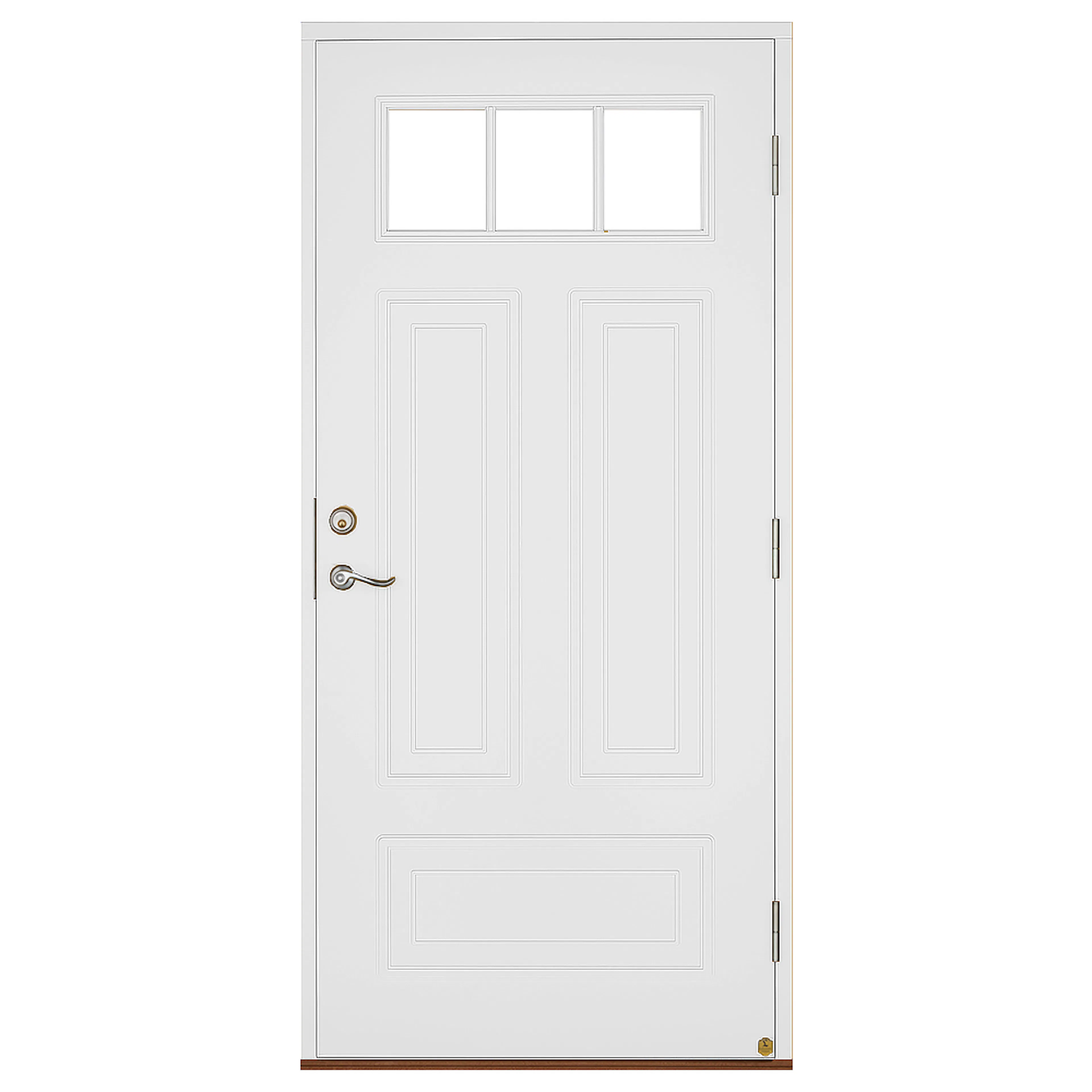 Ytterdörr Leksandsdörren Mon Klarglas Eco74 RC2N