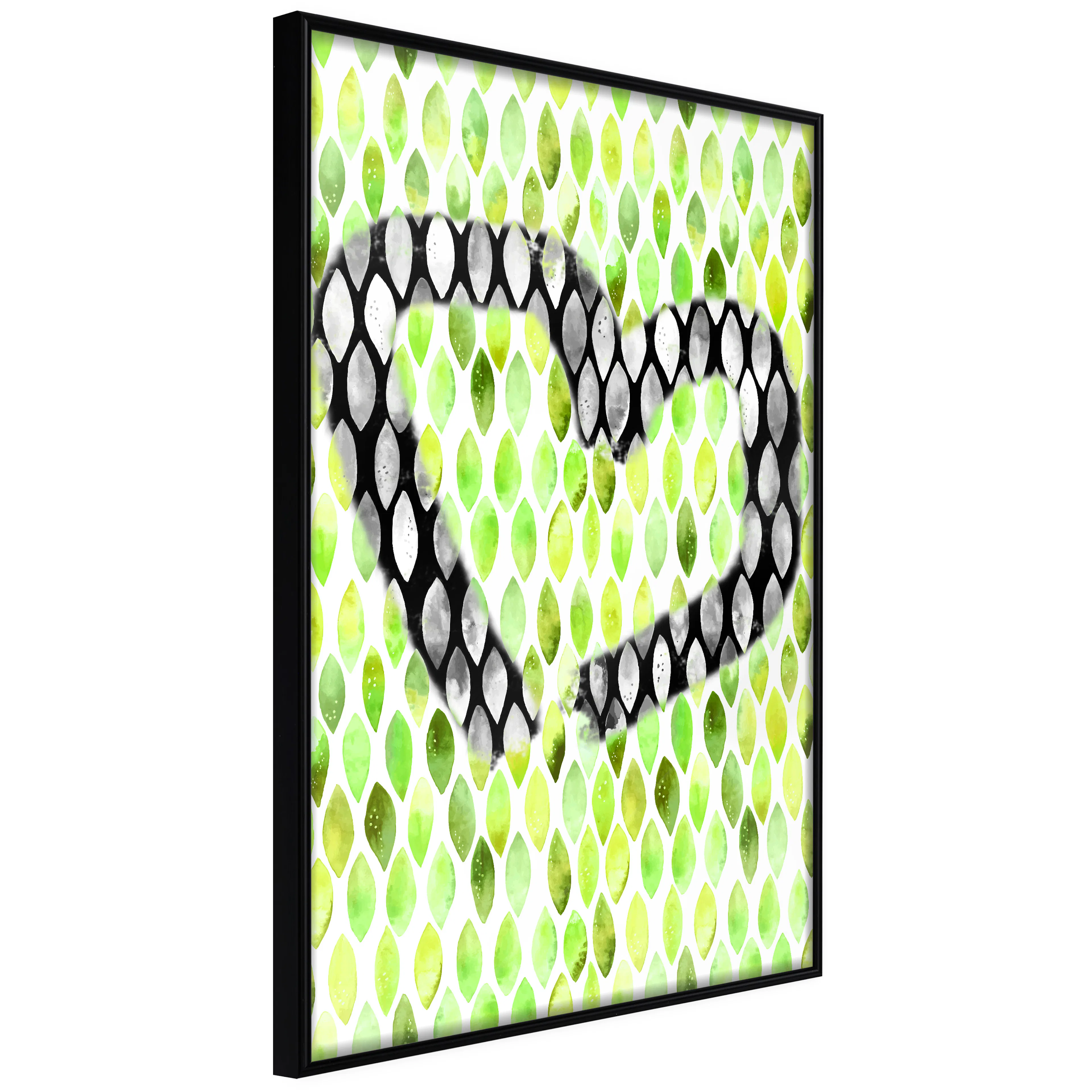 Affisch - Spring Sign [Poster] 40x60 Svart ram, 40x60 cm