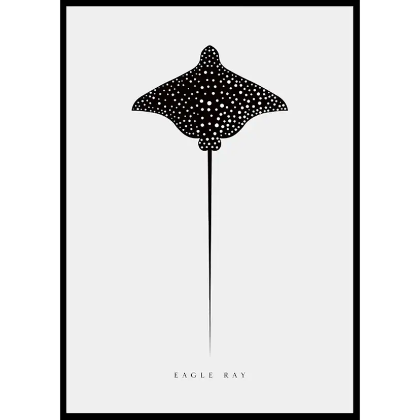 Poster Gallerix Eagle Ray