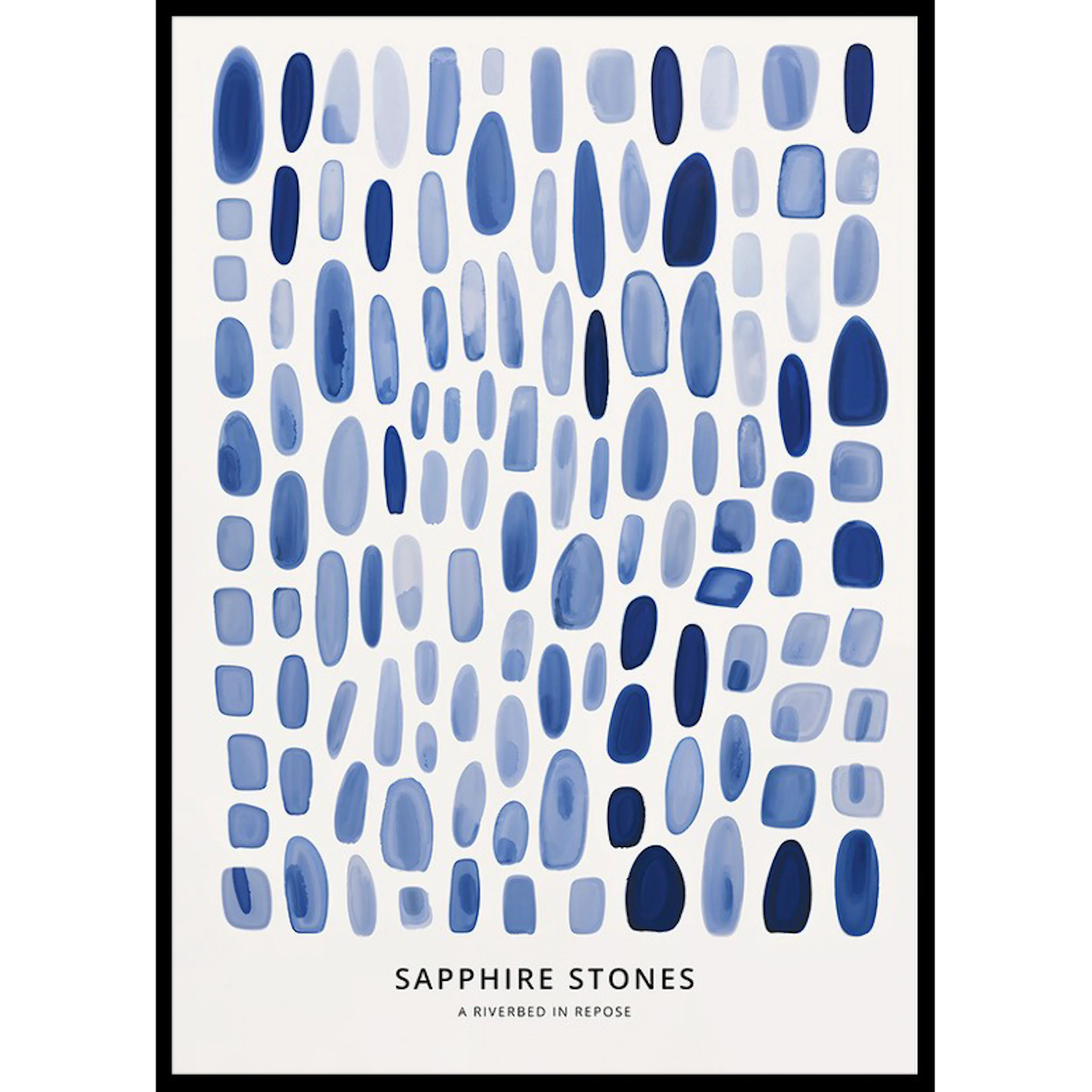 Sapphire Stones 30x40 30x40 cm